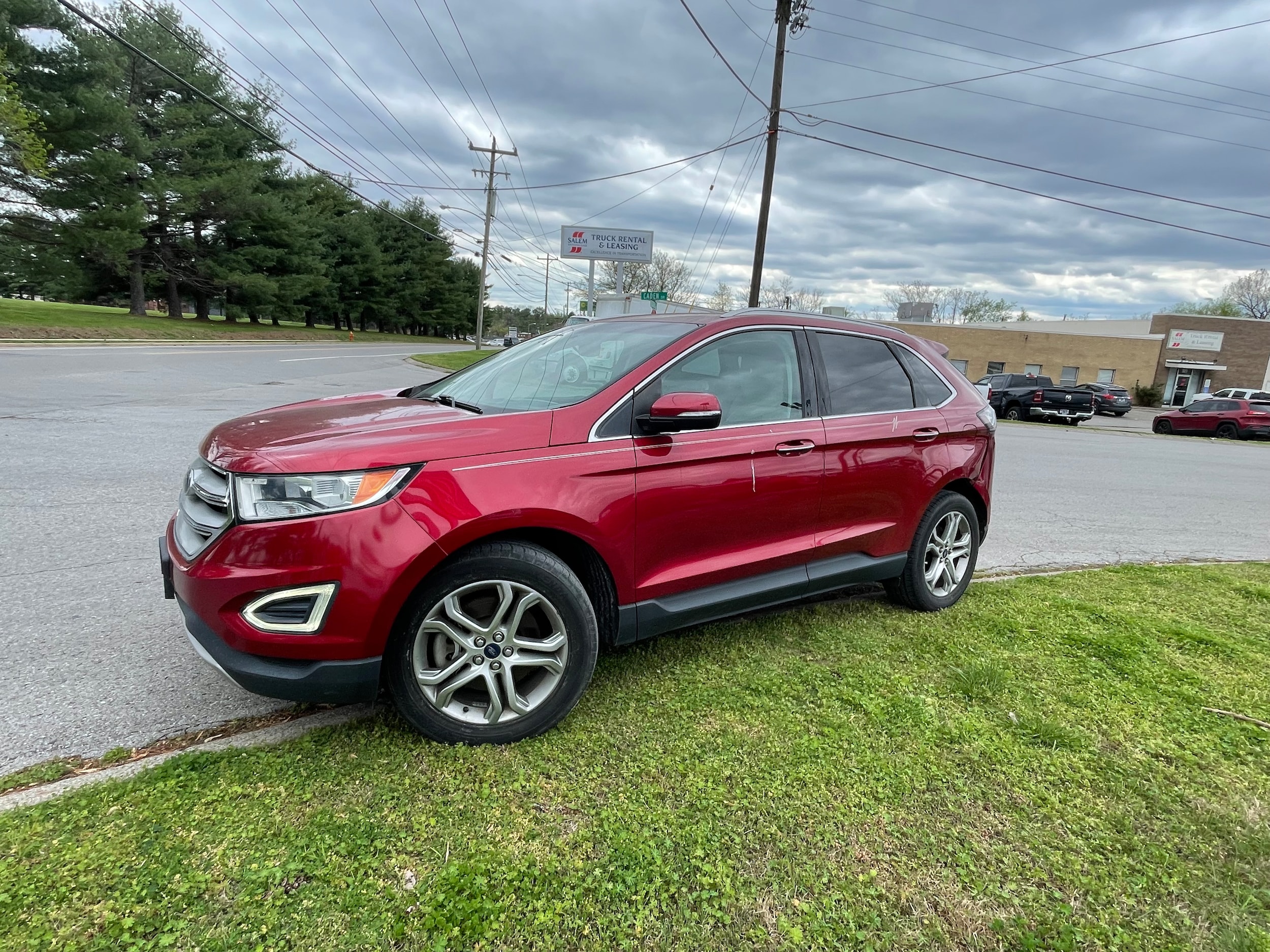 Used 2015 Ford Edge Titanium with VIN 2FMTK4K95FBB22804 for sale in Nashville, TN