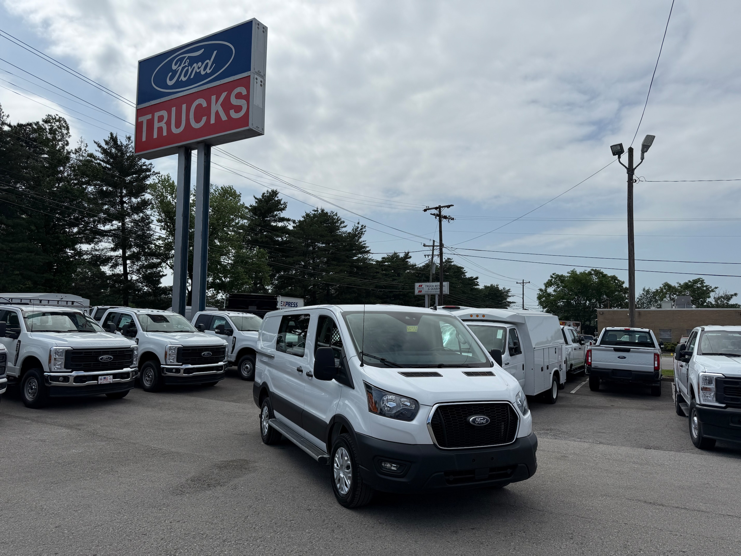 Certified 2023 Ford Transit Van Base with VIN 1FTBR1Y80PKA85807 for sale in Nashville, TN