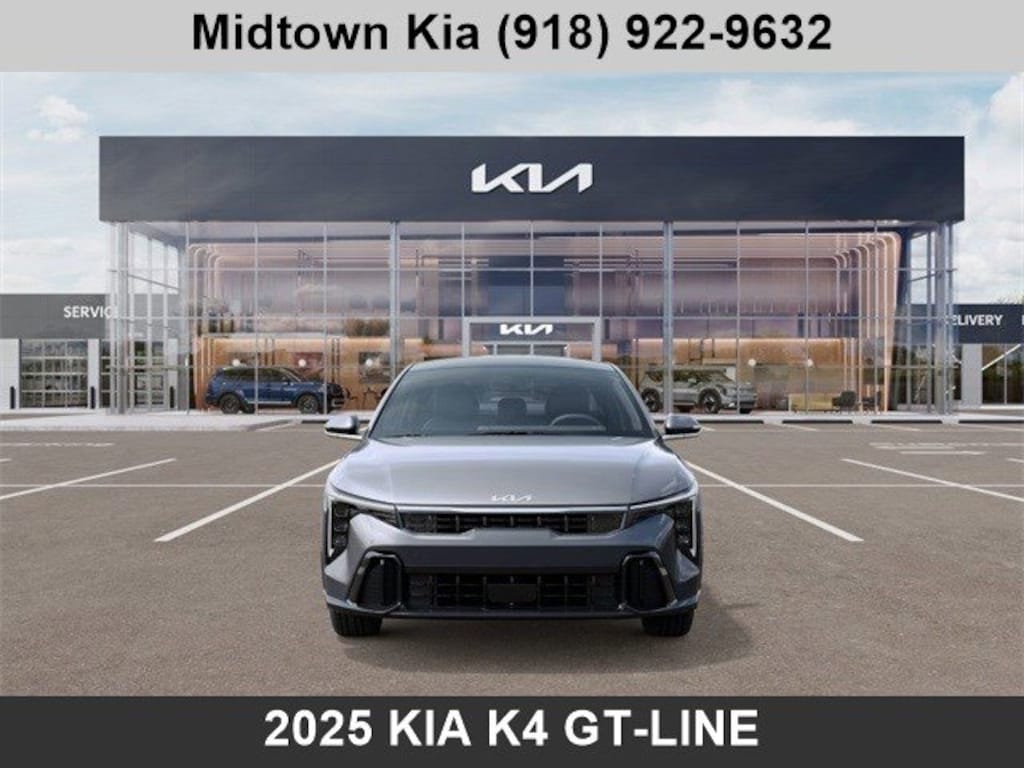 New 2025 Kia K4 GT-Line Sedan