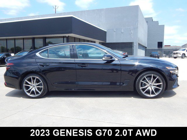 Used 2023 GENESIS G70 Standard with VIN KMTG34TA7PU128337 for sale in Tulsa, OK
