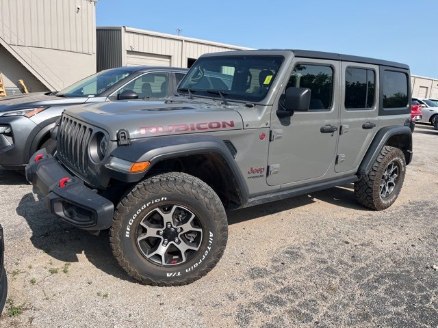 Used 2021 Jeep Wrangler Unlimited Rubicon with VIN 1C4HJXFN2MW568572 for sale in Tulsa, OK
