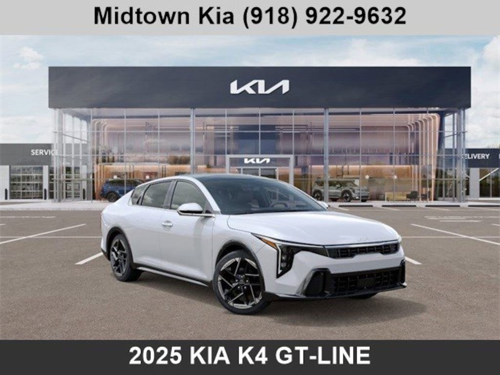 New 2025 Kia K4 GT-Line Sedan