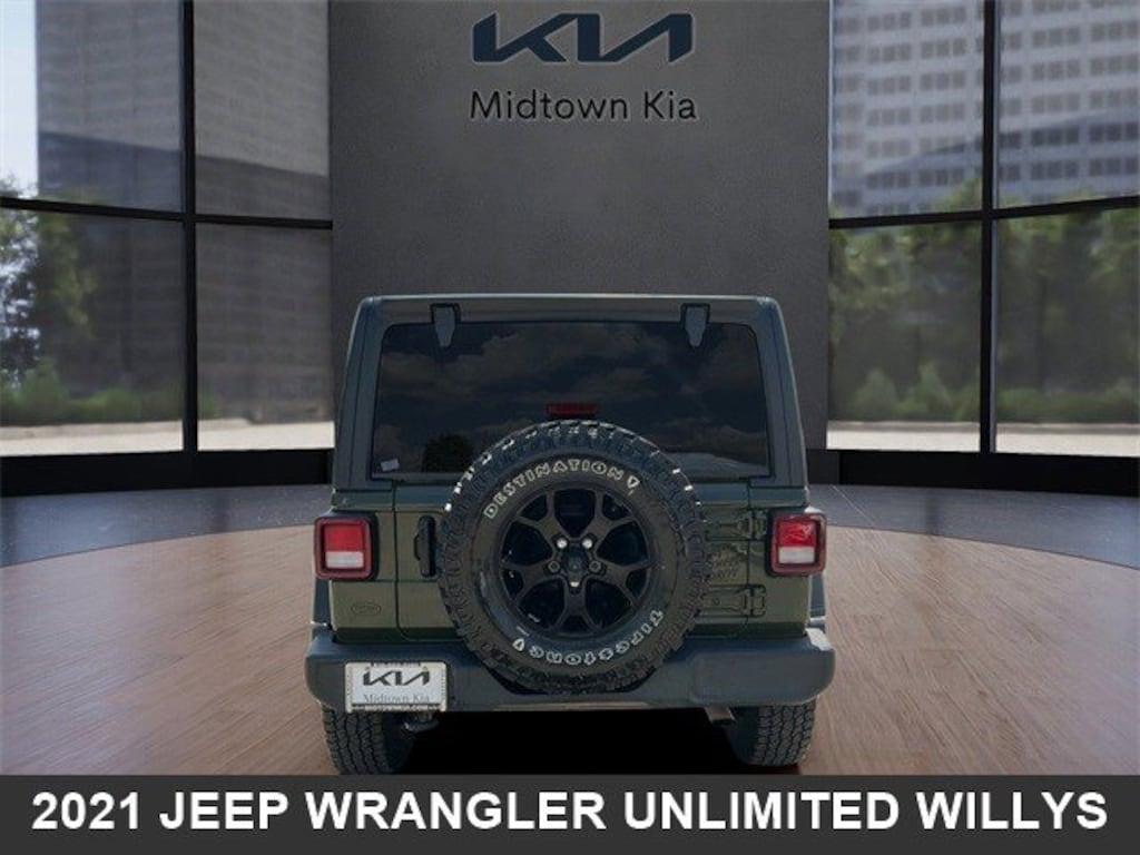 Used 2021 Jeep Wrangler Unlimited Willys Sport Utility