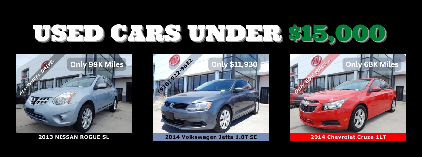 Quality Used Cars Under 15,000 (14) Tulsa, OK