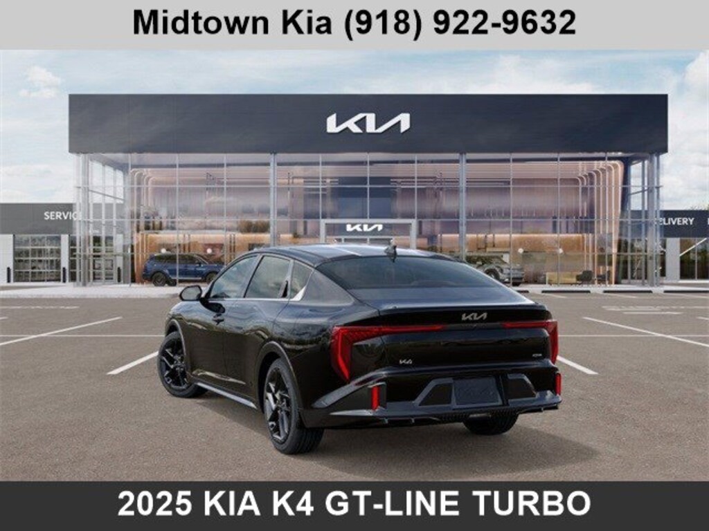 New 2025 Kia K4 GT-Line Turbo Sedan