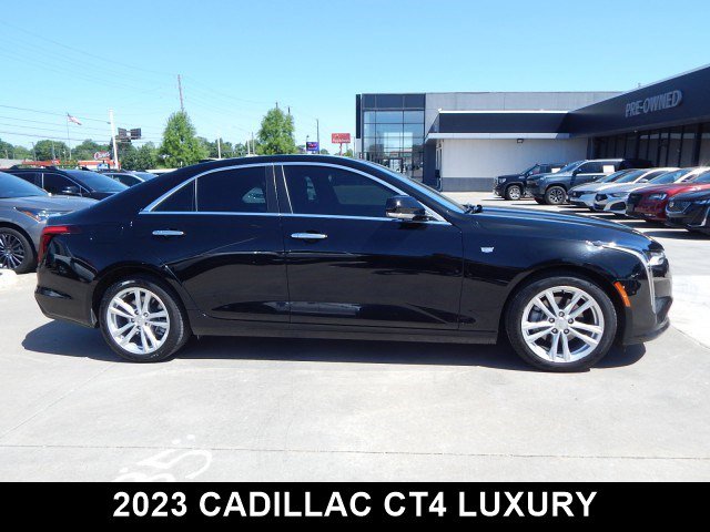 Used 2023 Cadillac CT4 Luxury with VIN 1G6DA5RK2P0103594 for sale in Tulsa, OK