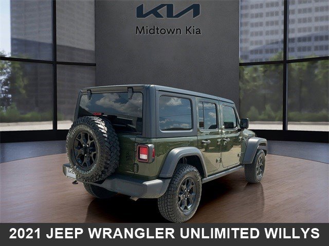 2021 Jeep Wrangler Unlimited Willys photo 3