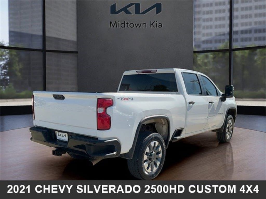 Used 2021 Chevrolet Silverado 2500HD Custom Crew Cab