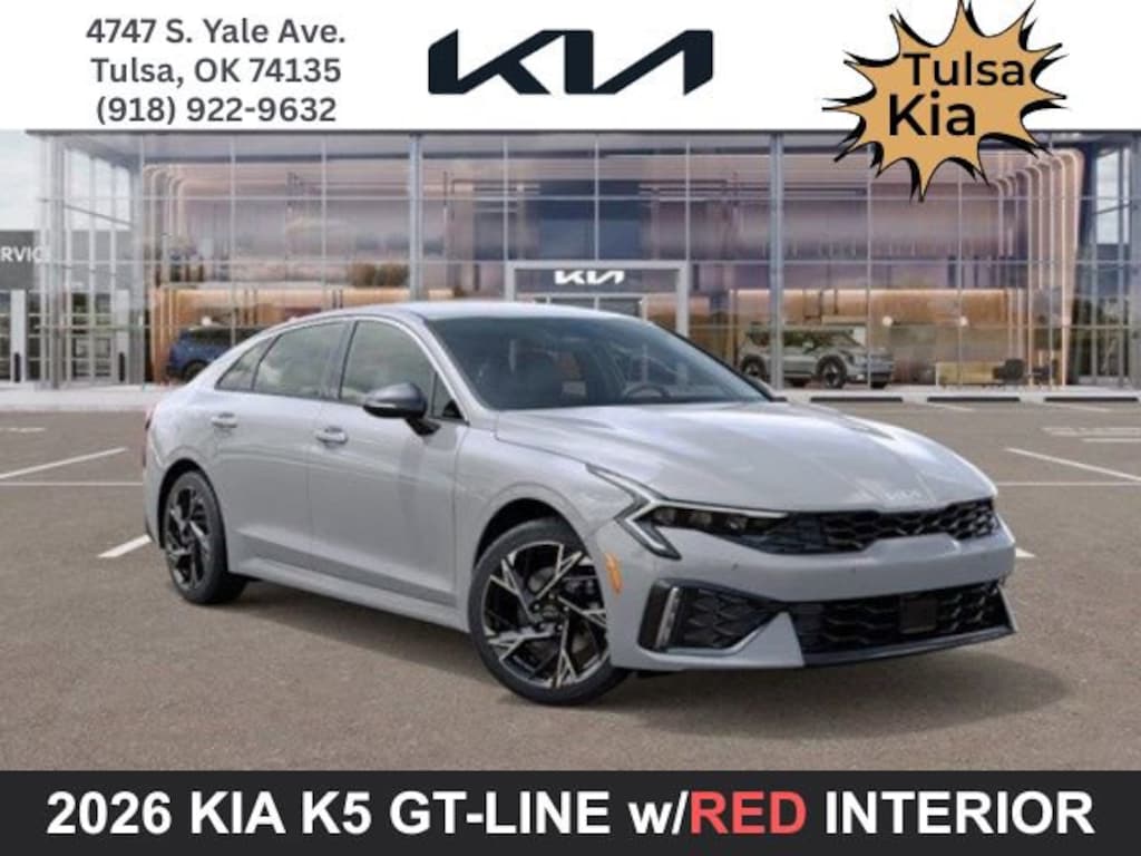 New 2026 Kia K5 GT-Line Sedan