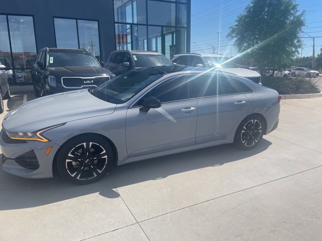 Used 2021 Kia K5 GT-Line with VIN 5XXG64J24MG048741 for sale in Tulsa, OK