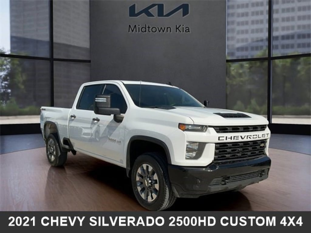 Used 2021 Chevrolet Silverado 2500HD Custom Crew Cab