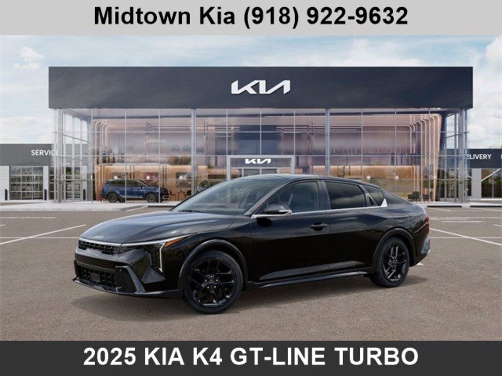 New 2025 Kia K4 GT-Line Turbo Sedan