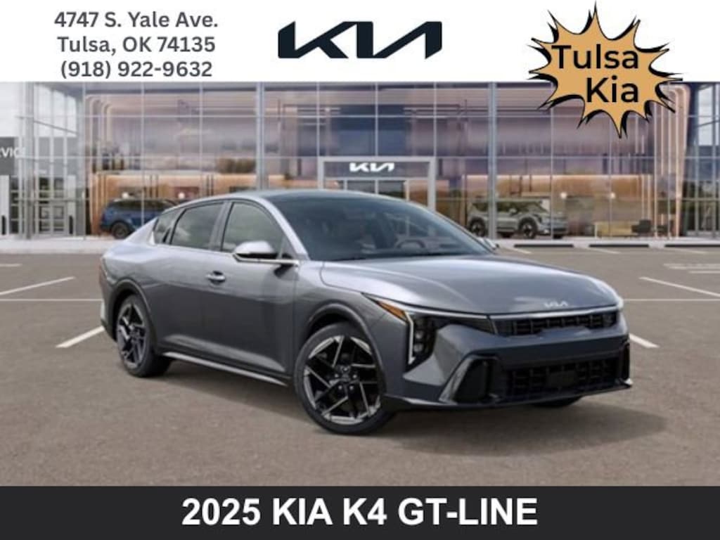 New 2025 Kia K4 GT-Line Sedan