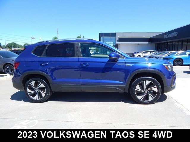 Used 2023 Volkswagen Taos SE with VIN 3VVUX7B29PM355066 for sale in Tulsa, OK