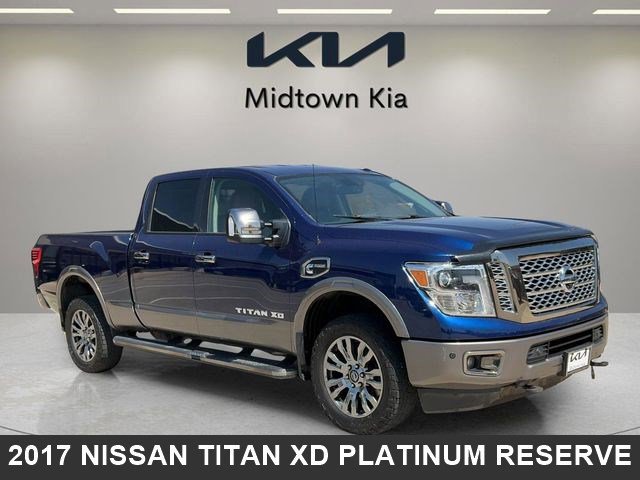 2017 Nissan Titan XD Platinum Reserve Diesel Crew Cab 4x4 SWB's photo