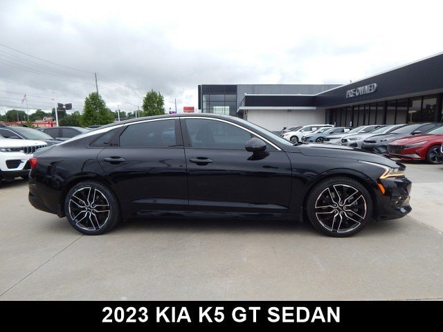 Used 2023 Kia K5 GT with VIN 5XXG44J89PG218686 for sale in Tulsa, OK