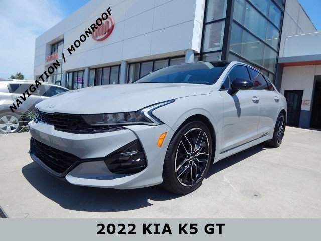 NEW CAR TOUR  2022 KIA K5 GT-LINE WOLF GREY WITH RED INTERIOR