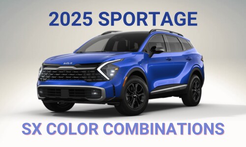2025 Kia Sportage SX Colors
