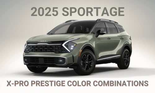 2025 Kia Sportage X-Pro Prestige Colors