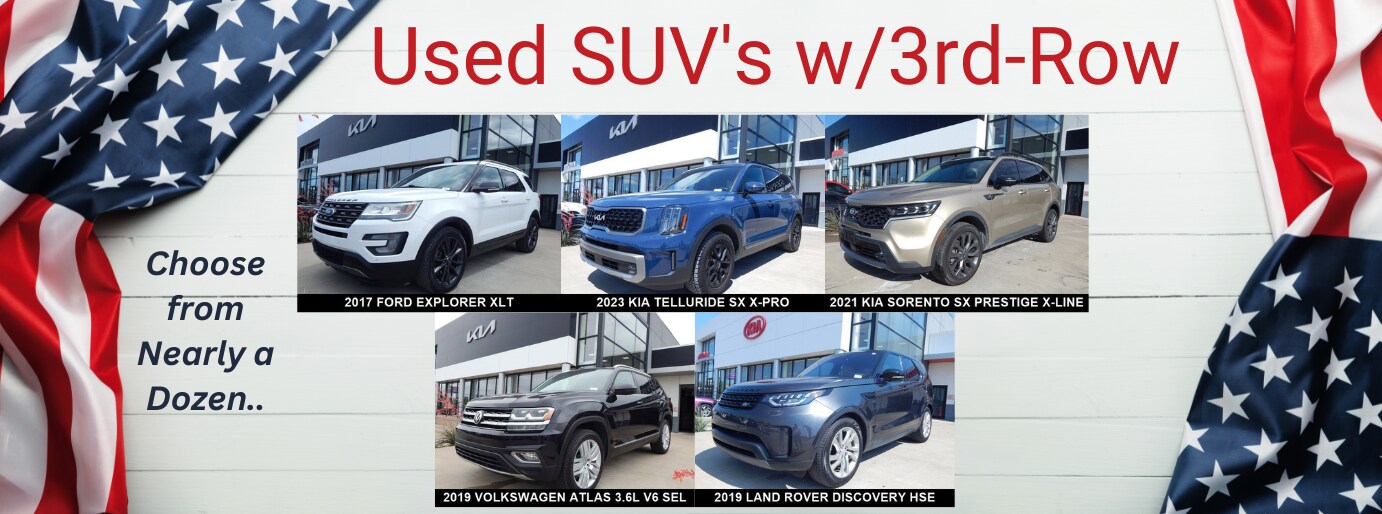 Used SUV's with 3rd Row Seating (13) Tulsa, OK