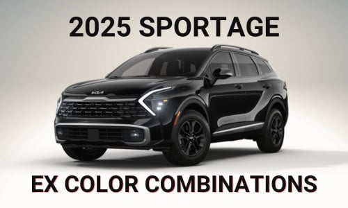 2025 Kia Sportage EX Colors