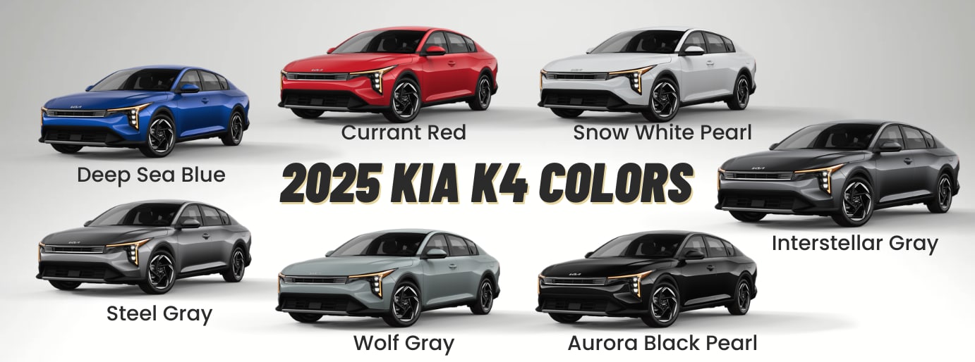 2025 Kia K4 Colors