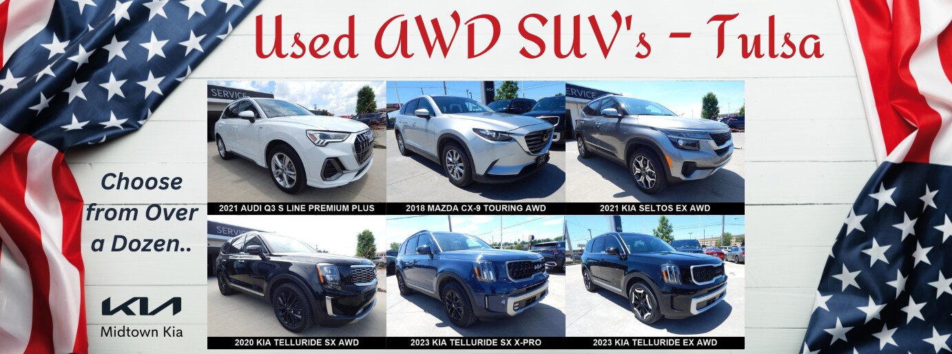 Used AWD SUV's for Sale (16) Tulsa, OK Midtown Kia
