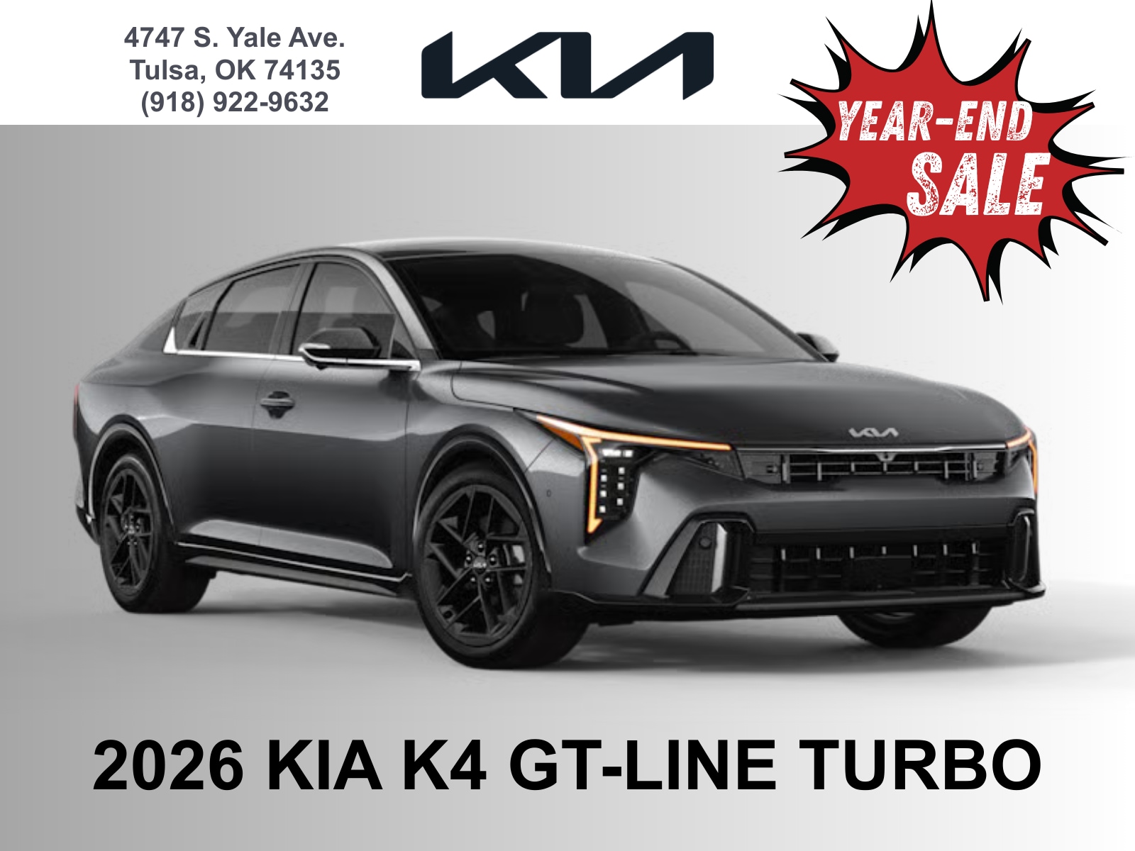 2026 Kia K4 GT-Line Turbo's photo