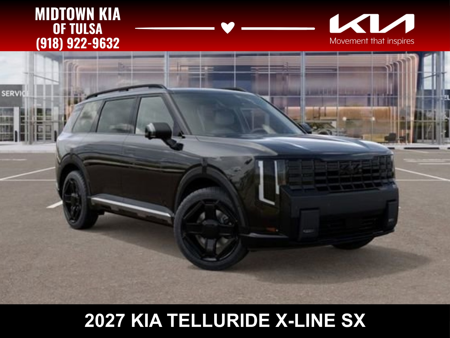 New 2027 Kia Telluride X-Line SX for Sale - Tulsa, OK Near Broken