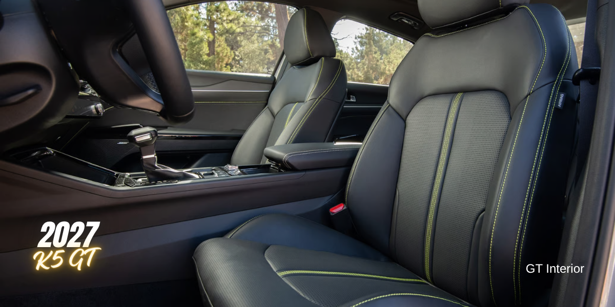 2027 Kia K5 GT Interior Seats