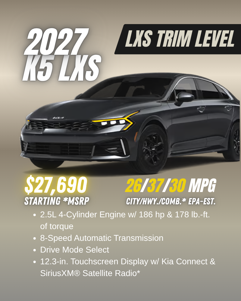 2027_Kia_K5_LXS_Trim_Levels.png