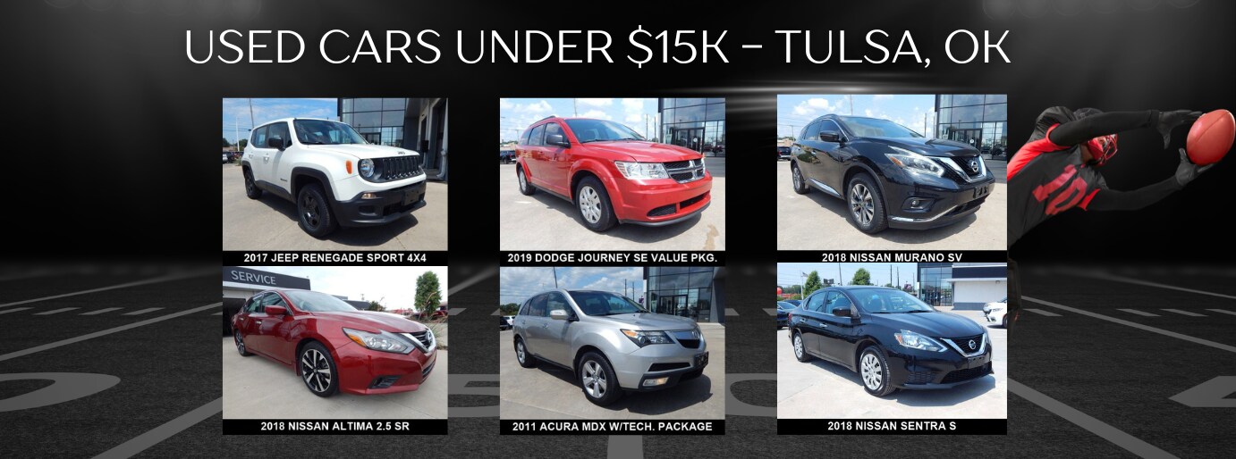 Quality Used Cars Under 15,000 (11) Tulsa, OK