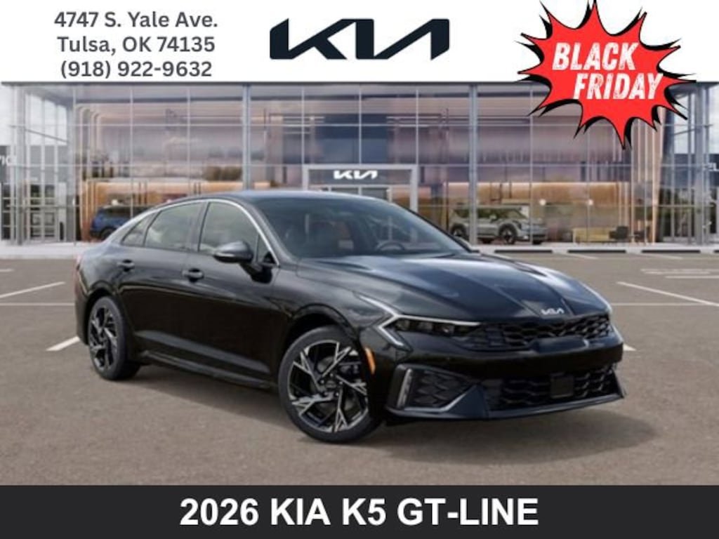 New 2026 Kia K5 GT-Line Sedan