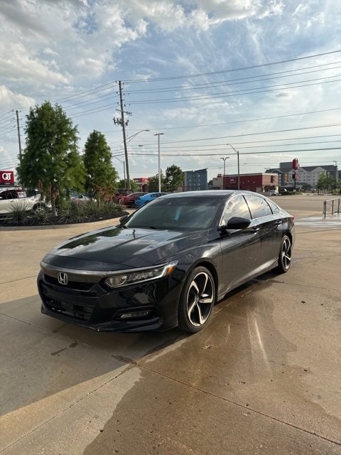 Used 2018 Honda Accord Sport with VIN 1HGCV1F36JA174707 for sale in Tulsa, OK