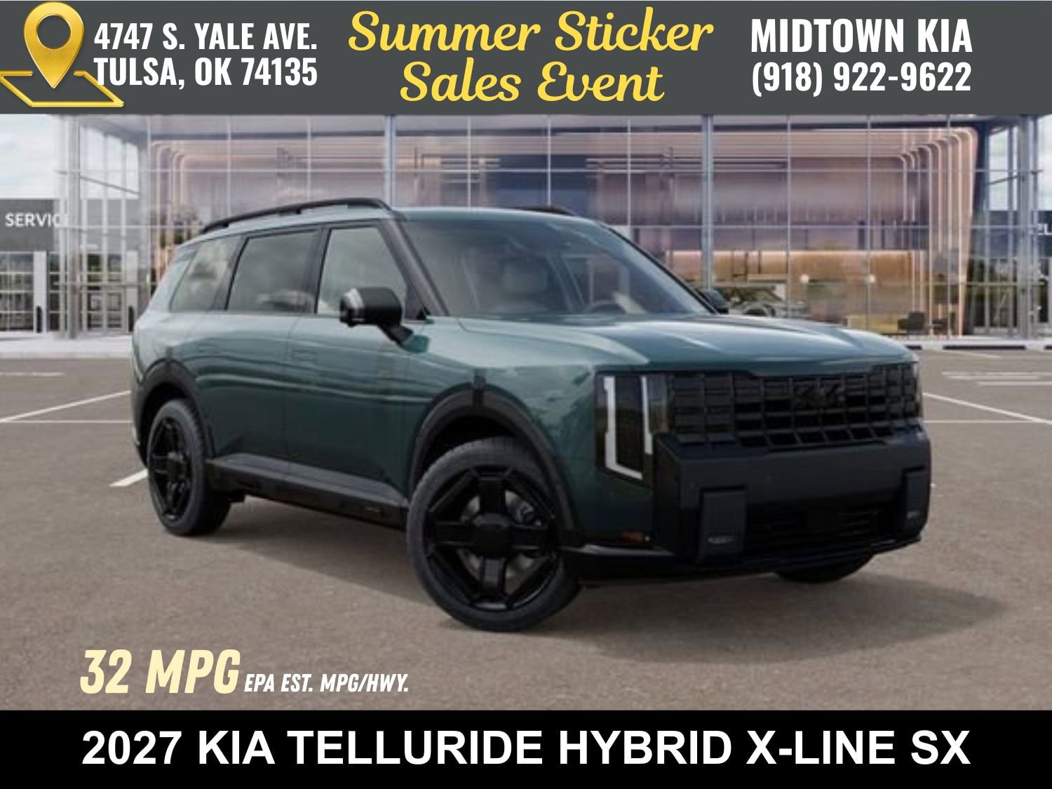 2027 Kia Telluride X-Line SX HEV AWD's photo