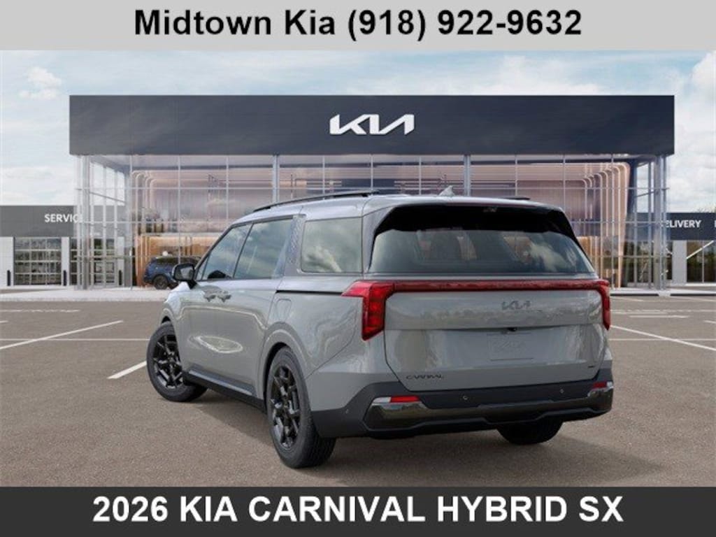 New 2026 Kia Carnival Hybrid SX MPV