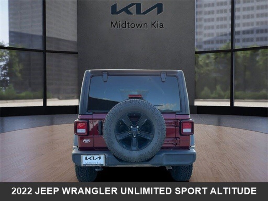 Used 2022 Jeep Wrangler Unlimited Sport Altitude Sport Utility