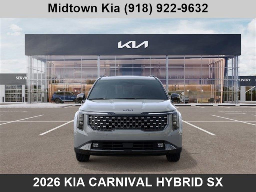 New 2026 Kia Carnival Hybrid SX MPV