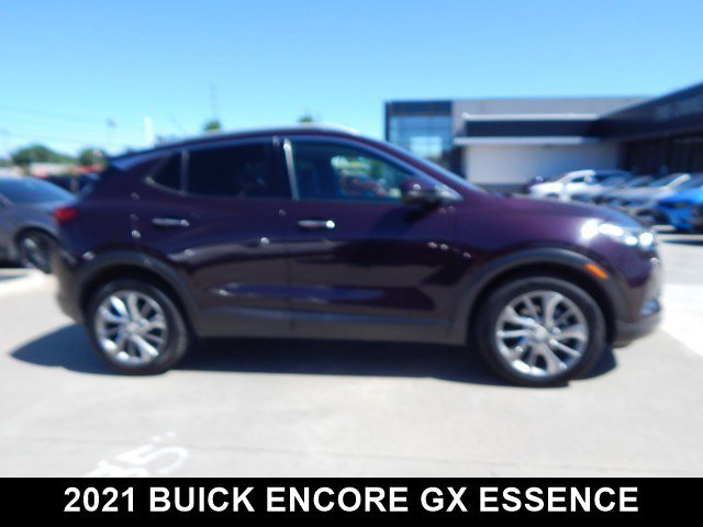 Used 2021 Buick Encore GX Essence with VIN KL4MMFSL0MB144667 for sale in Tulsa, OK
