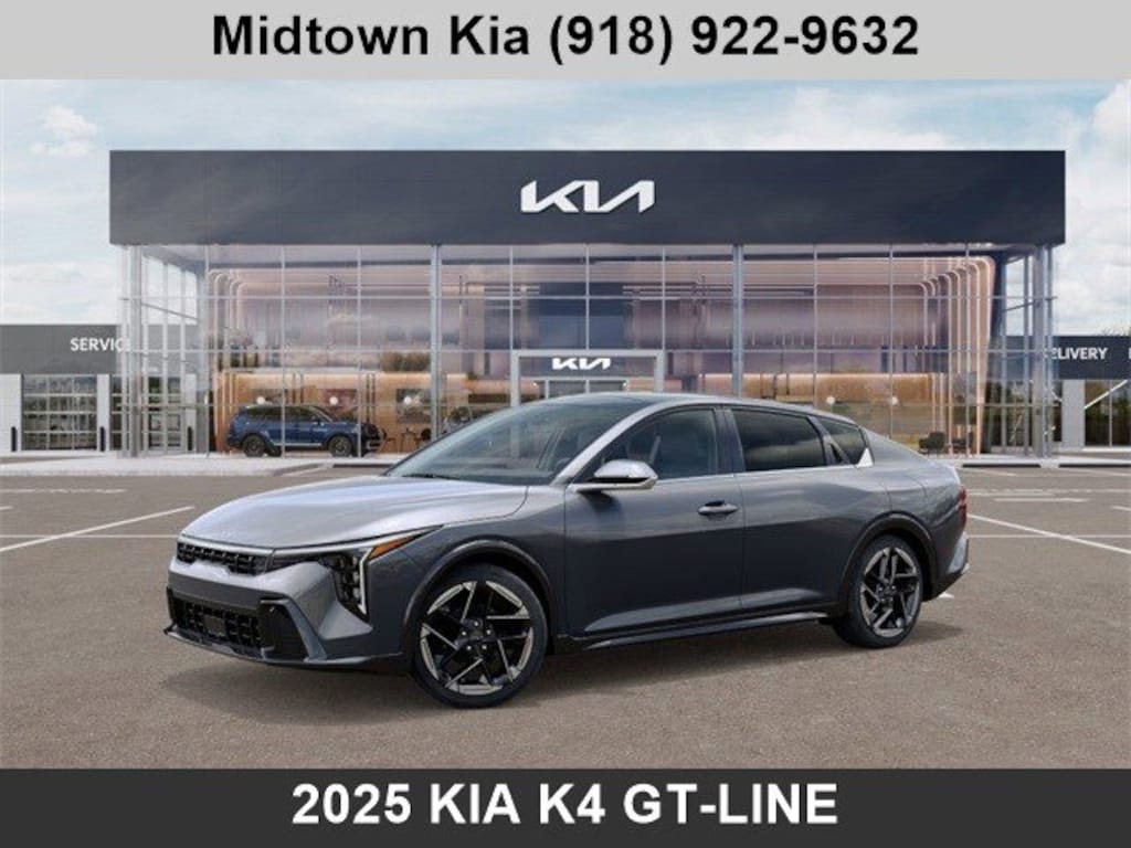 New 2025 Kia K4 GT-Line Sedan