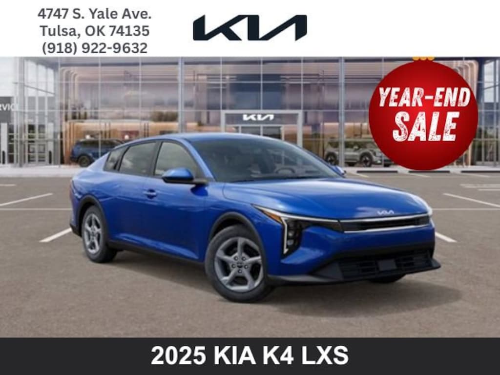 New 2025 Kia K4 LXS Sedan