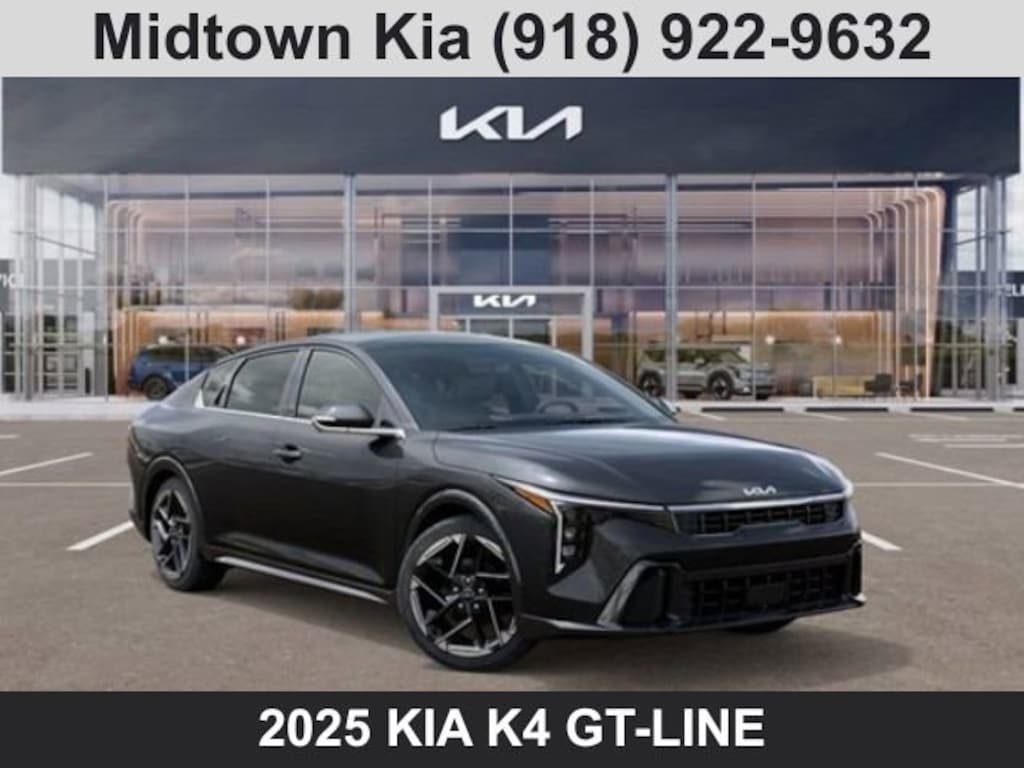 New 2025 Kia K4 GT-Line Sedan