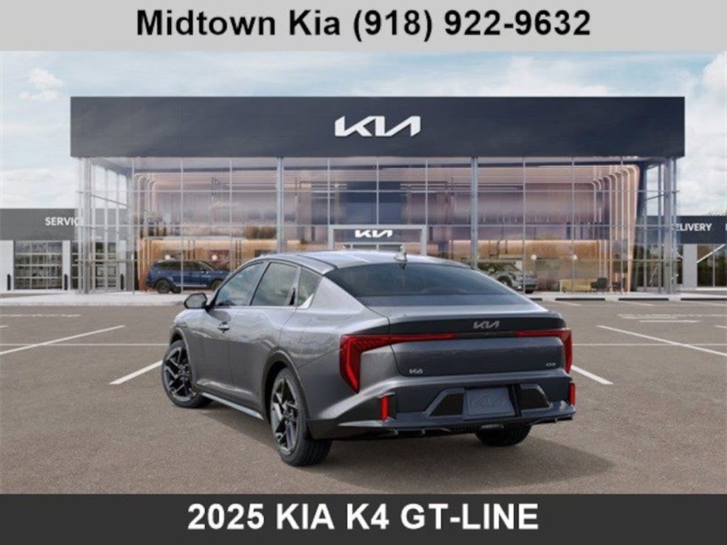New 2025 Kia K4 GT-Line Sedan
