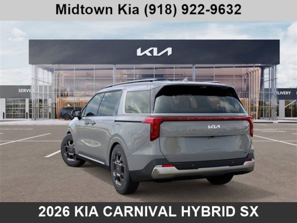 New 2026 Kia Carnival Hybrid SX MPV