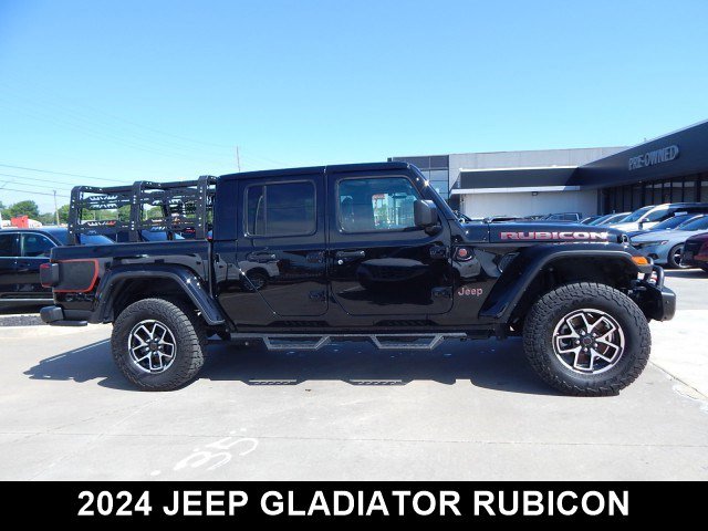 Used 2024 Jeep Gladiator Rubicon with VIN 1C6JJTBG2RL122021 for sale in Tulsa, OK
