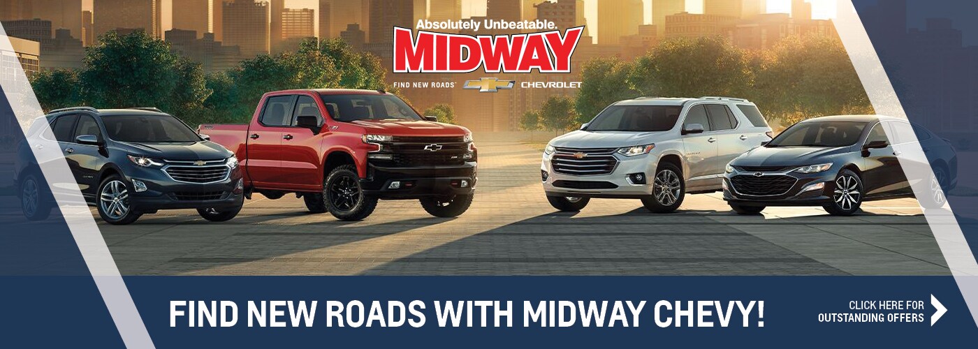Midway Auto Team Arizona Chevrolet & Nissan Dealerships in North Phoenix Midway Chevrolet