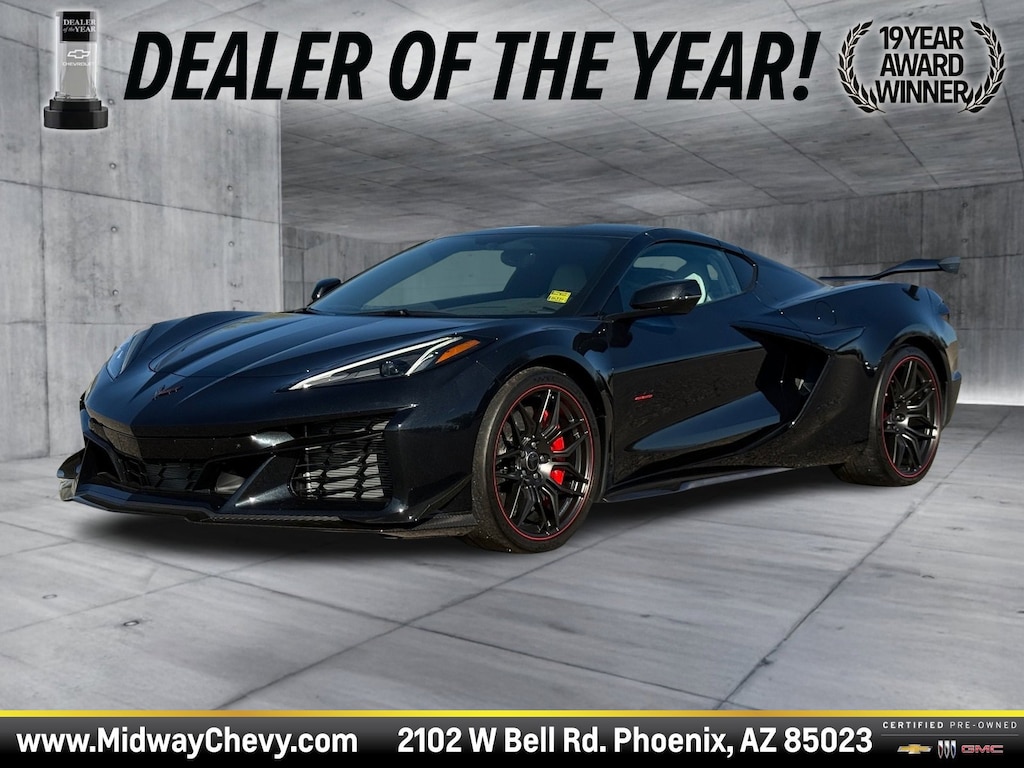 Certified 2023 Chevrolet Corvette Z06 3LZ Coupe