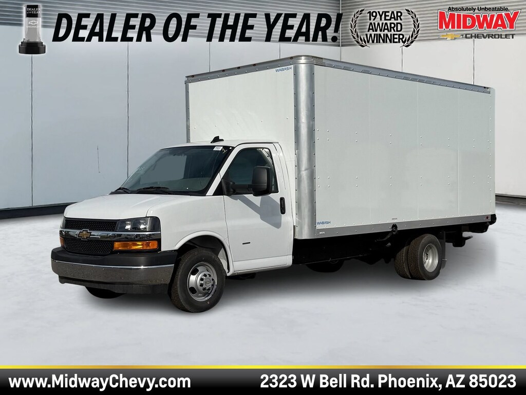 New 2025 Chevrolet Express Cutaway 3500 1WT Cutaway Van
