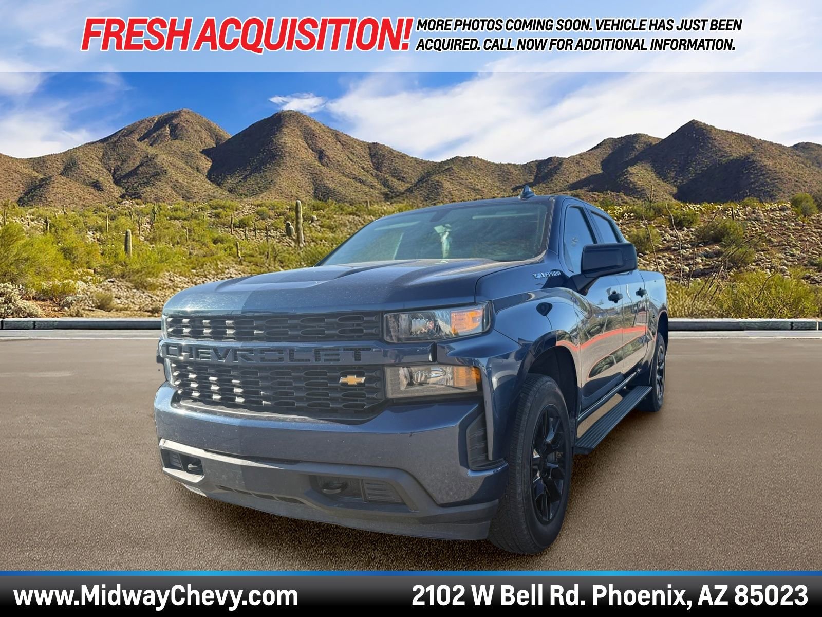 2021 Chevrolet Silverado 1500 Custom Crew Cab Short Box's photo