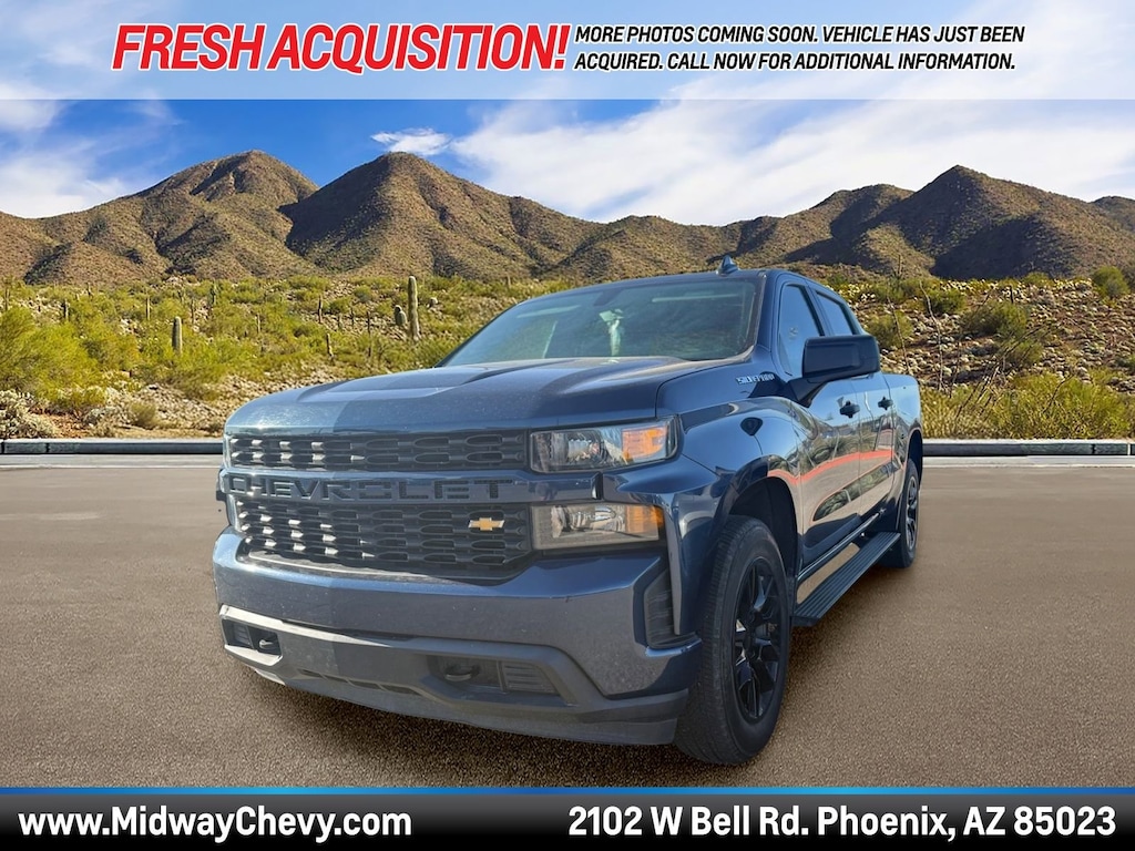 Used 2021 Chevrolet Silverado 1500 Custom Truck